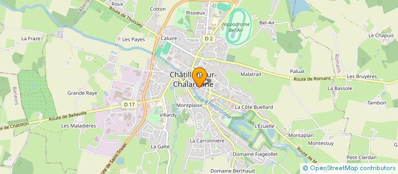 localisation de l'entreprise MONSIEUR THOMAS BEHNKE à CHATILLON-SUR-CHALARONNE