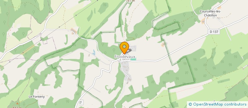 localisation de l'entreprise MONSIEUR THOMAS BEHRA  FROIDEVAUX