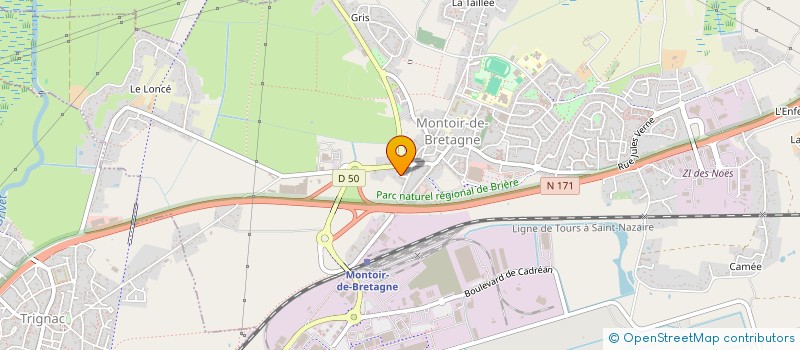 localisation de l'entreprise MONSIEUR THOMAS BELLANGER à MONTOIR-DE-BRETAGNE