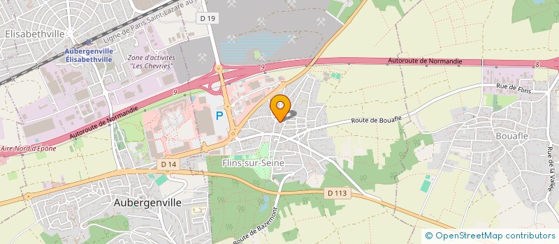 localisation de l'entreprise MONSIEUR THOMAS BELLENCONTRE  FLINS-SUR-SEINE