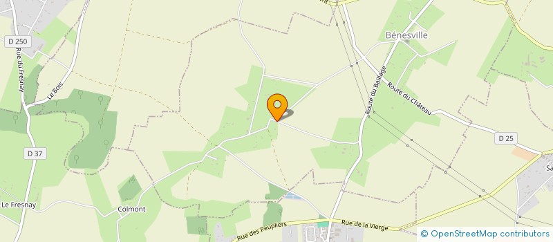 localisation de l'entreprise MONSIEUR THOMAS BELLEVALLEE à CANVILLE-LES-DEUX-EGLISES
