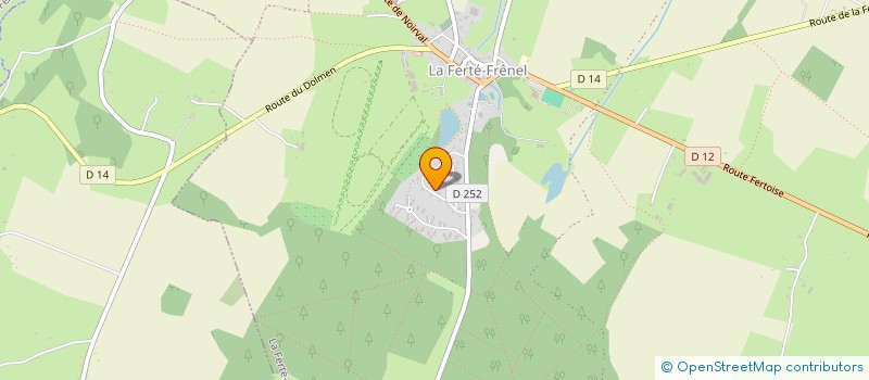 localisation de l'entreprise MONSIEUR THOMAS BELMONTE à LA FERTE-EN-OUCHE
