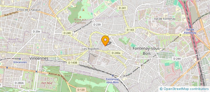 localisation de l'entreprise MONSIEUR THOMAS BELON à FONTENAY-SOUS-BOIS