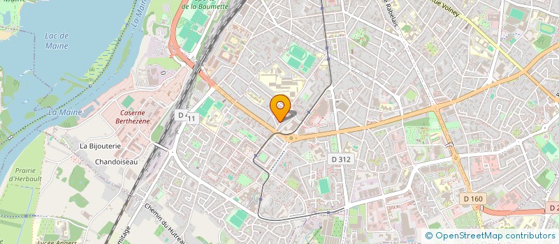 localisation de l'entreprise MONSIEUR THOMAS BENAISSA à ANGERS