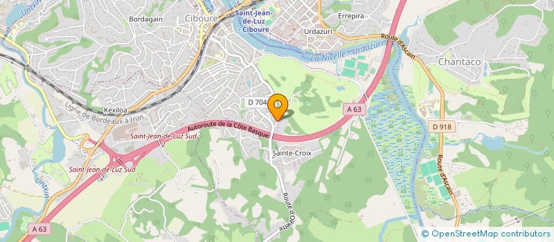 localisation de l'entreprise MONSIEUR THOMAS BENCHEIKH à CIBOURE