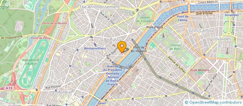 localisation de l'entreprise MONSIEUR THOMAS BENGUIGUI  PARIS