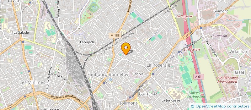 localisation de l'entreprise MONSIEUR THOMAS BENHAMOU à TOULOUSE