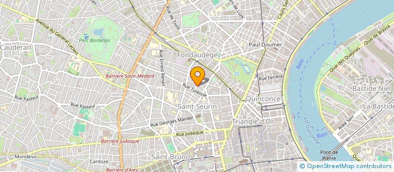 localisation de l'entreprise MONSIEUR THOMAS BENMABROUK  BORDEAUX