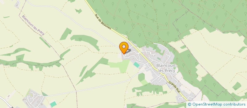 localisation de l'entreprise MONSIEUR THOMAS BENOIT  BLAINCOURT-LES-PRECY