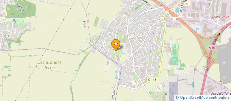 localisation de l'entreprise MONSIEUR THOMAS BENOIT à CORBAS