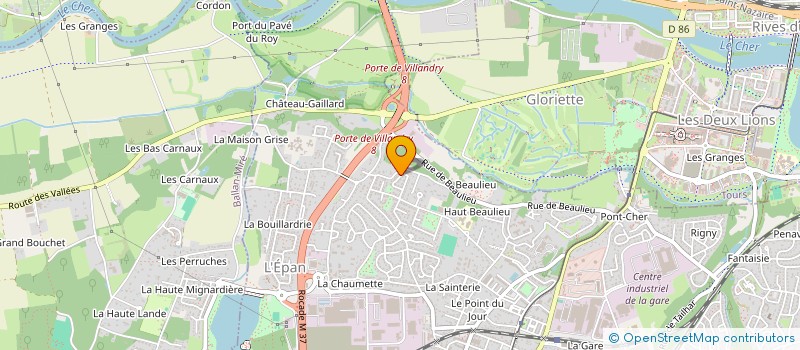 localisation de l'entreprise MONSIEUR THOMAS BERARD  BRISSAC LOIRE AUBANCE