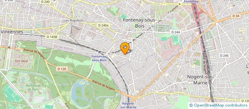 localisation de l'entreprise MONSIEUR THOMAS BERLIOZ à FONTENAY-SOUS-BOIS