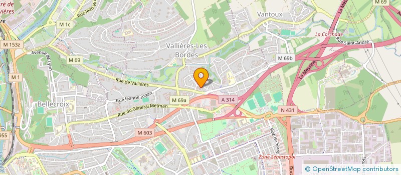 localisation de l'entreprise MONSIEUR THOMAS BERMAND  METZ