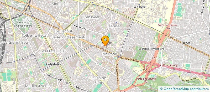 localisation de l'entreprise MONSIEUR THOMAS BERNACHON  LYON