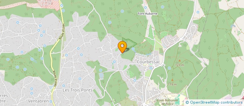 localisation de l'entreprise MONSIEUR THOMAS BERNARD  NIMES