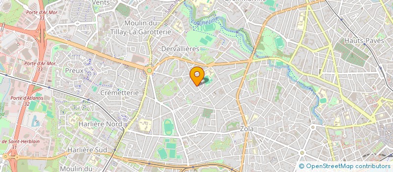 localisation de l'entreprise MONSIEUR THOMAS BERNARD à NANTES