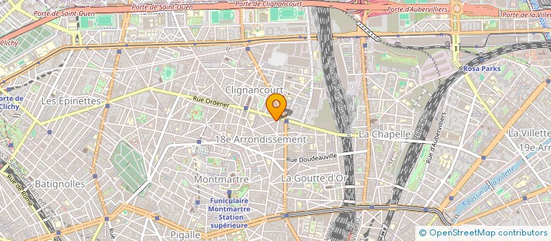 localisation de l'entreprise MONSIEUR THOMAS BERNARD  PARIS