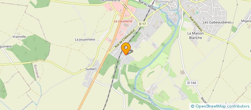 localisation de l'entreprise MONSIEUR THOMAS BERNET à BONNEVAL