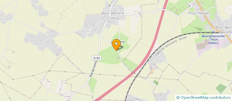 localisation de l'entreprise MONSIEUR THOMAS BERNIERE  FLANCOURT-CRESCY-EN-ROUMOIS