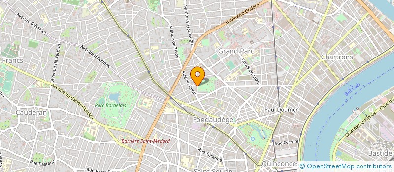 localisation de l'entreprise MONSIEUR THOMAS BERNON à BORDEAUX