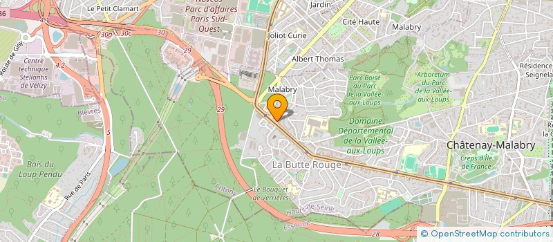 localisation de l'entreprise MONSIEUR THOMAS BERNOUIS  CHATENAY-MALABRY