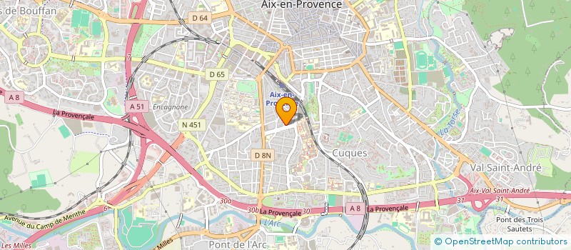localisation de l'entreprise MONSIEUR THOMAS BERRHOUN à AIX-EN-PROVENCE