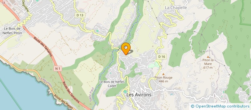 localisation de l'entreprise MONSIEUR THOMAS BERTHOU  LES AVIRONS