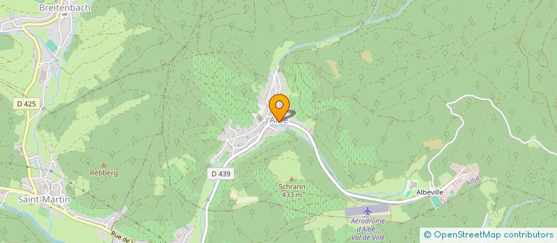 localisation de l'entreprise MONSIEUR THOMAS BERTRAND-MELTZ  ALBE