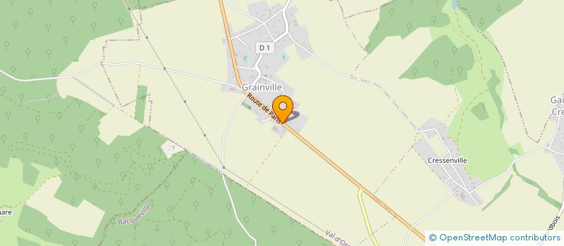 localisation de l'entreprise MONSIEUR THOMAS BESNEUX  VAL D'ORGER