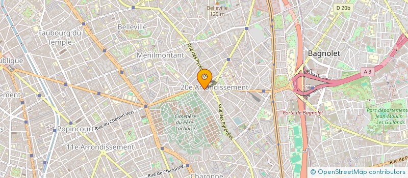 localisation de l'entreprise MONSIEUR THOMAS BEUCHET  PARIS