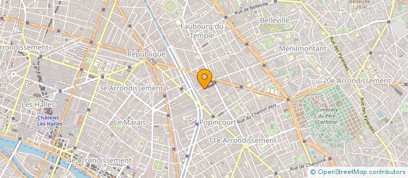 localisation de l'entreprise MONSIEUR THOMAS BEZIAS  PARIS