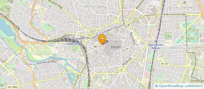 localisation de l'entreprise MONSIEUR THOMAS BIANCHI à DIJON