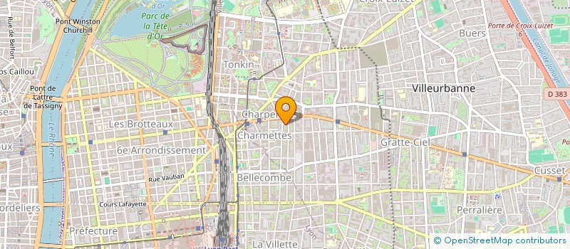 localisation de l'entreprise MONSIEUR THOMAS BIANCO  VILLEURBANNE