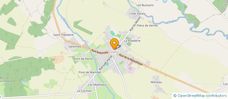 localisation de l'entreprise MONSIEUR THOMAS BIBARD à FLERE-LA-RIVIERE