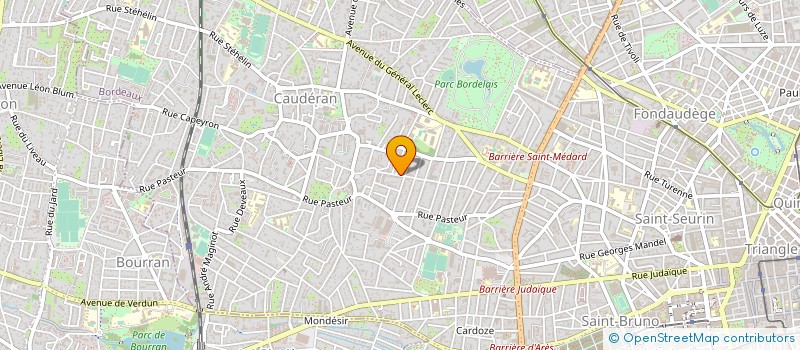 localisation de l'entreprise MONSIEUR THOMAS BIDGOOD  BORDEAUX