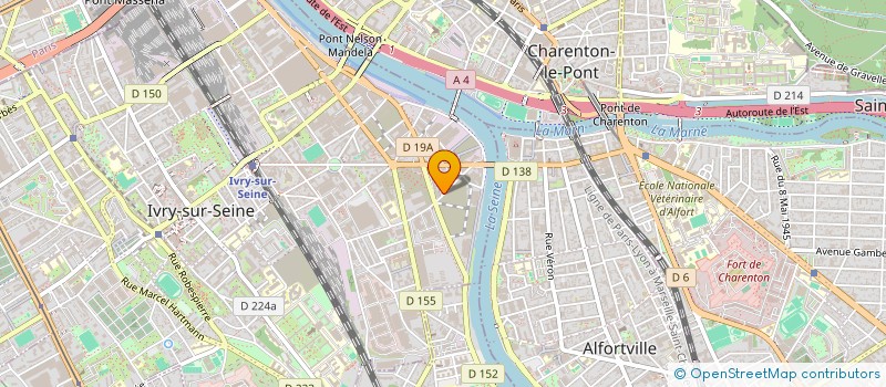 localisation de l'entreprise MONSIEUR THOMAS BIDON  IVRY-SUR-SEINE