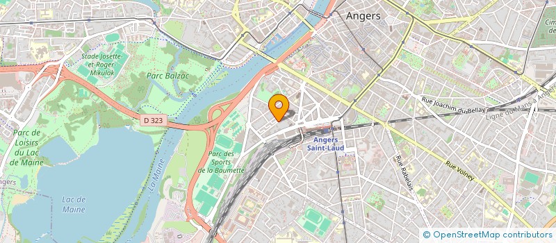 localisation de l'entreprise MONSIEUR THOMAS BIGOT à ANGERS