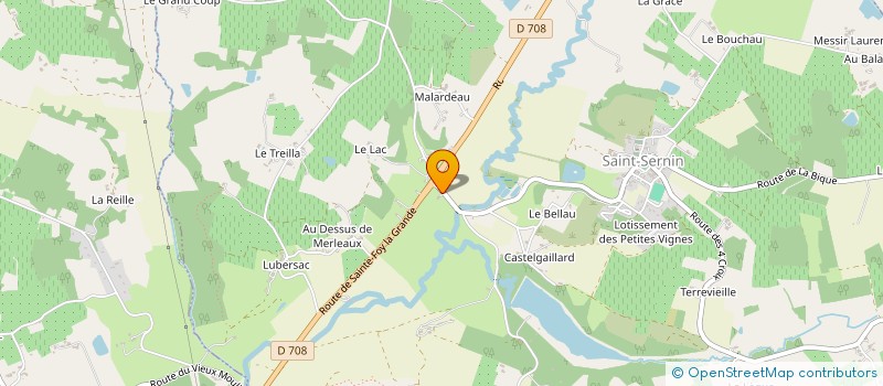 localisation de l'entreprise MONSIEUR THOMAS BILLAUD  SAINT-SERNIN