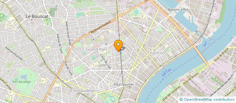 localisation de l'entreprise MONSIEUR THOMAS BILLOT  BORDEAUX