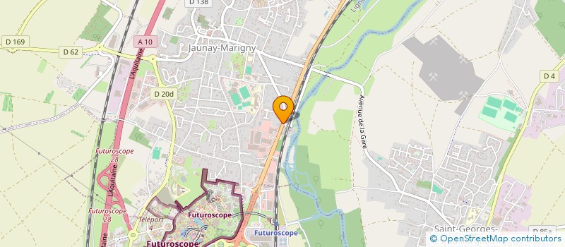 localisation de l'entreprise MONSIEUR THOMAS BILLY  JAUNAY-MARIGNY