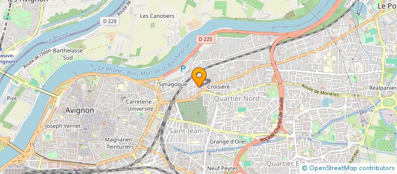 localisation de l'entreprise MONSIEUR THOMAS BIMONT  AVIGNON