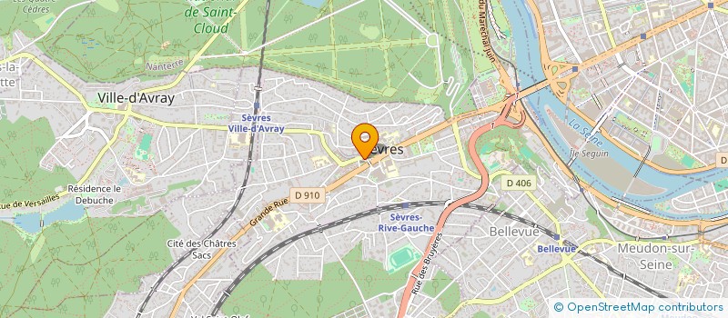 localisation de l'entreprise MONSIEUR THOMAS BINOT à SEVRES