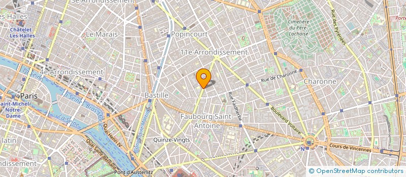 localisation de l'entreprise MONSIEUR THOMAS BIONDOLILLO  PARIS