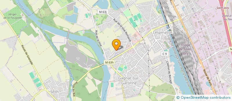 localisation de l'entreprise MONSIEUR THOMAS BLANCHET  GAGNAC-SUR-GARONNE