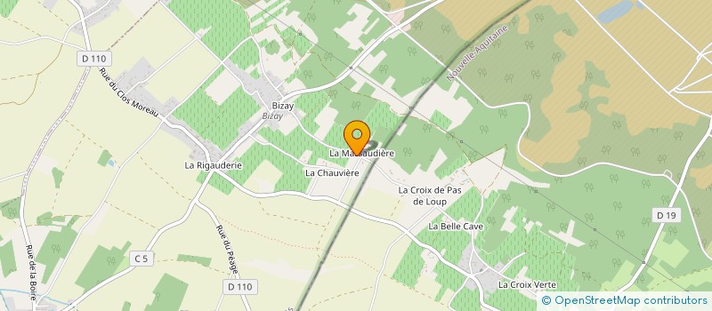 localisation de l'entreprise MONSIEUR THOMAS BLANCHIN  EPIEDS