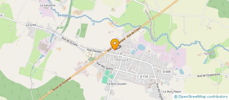 localisation de l'entreprise MONSIEUR THOMAS BLANCHOUIN à RENAZE