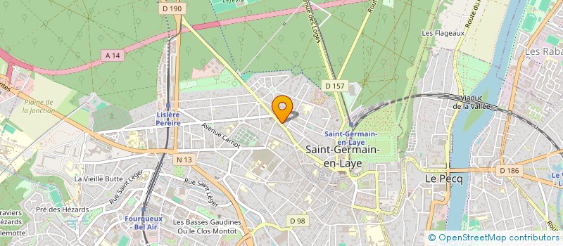 localisation de l'entreprise MONSIEUR THOMAS BLANQUART  SAINT-GERMAIN-EN-LAYE