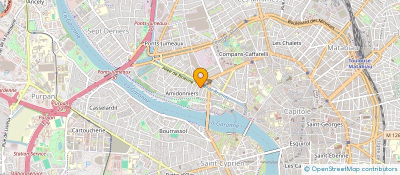 localisation de l'entreprise MONSIEUR THOMAS BLEUZE  TOULOUSE