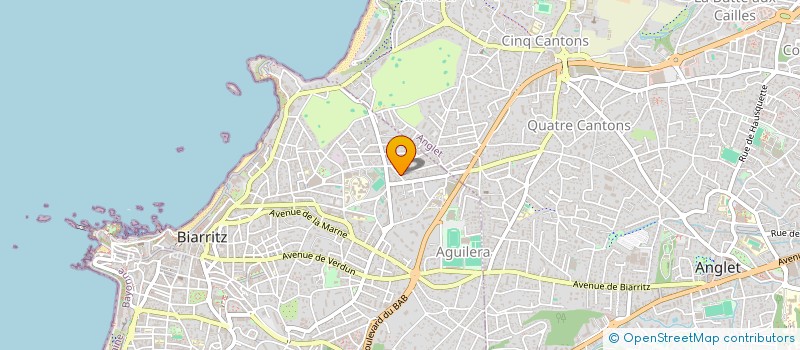 localisation de l'entreprise MONSIEUR THOMAS BLIN à BIARRITZ