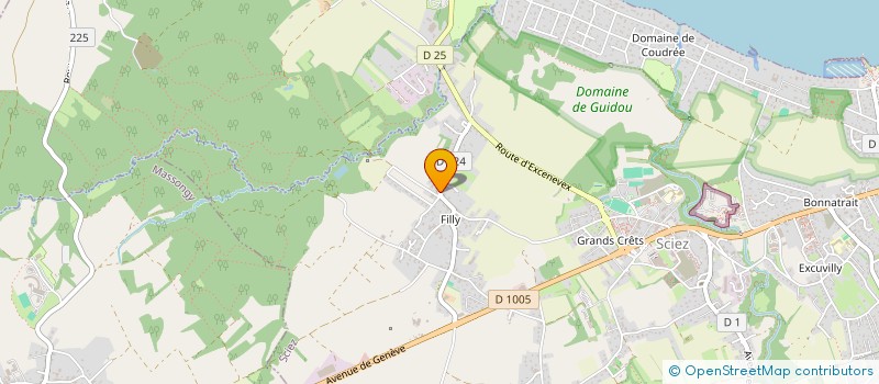 localisation de l'entreprise MONSIEUR THOMAS BLONDELLE  SCIEZ